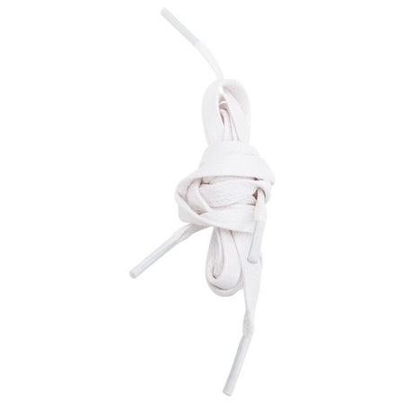 

1 Pair Waxed Cotton Shoelace Sneakers Shoelace Casual Shoe Tie Flat Shoelaces