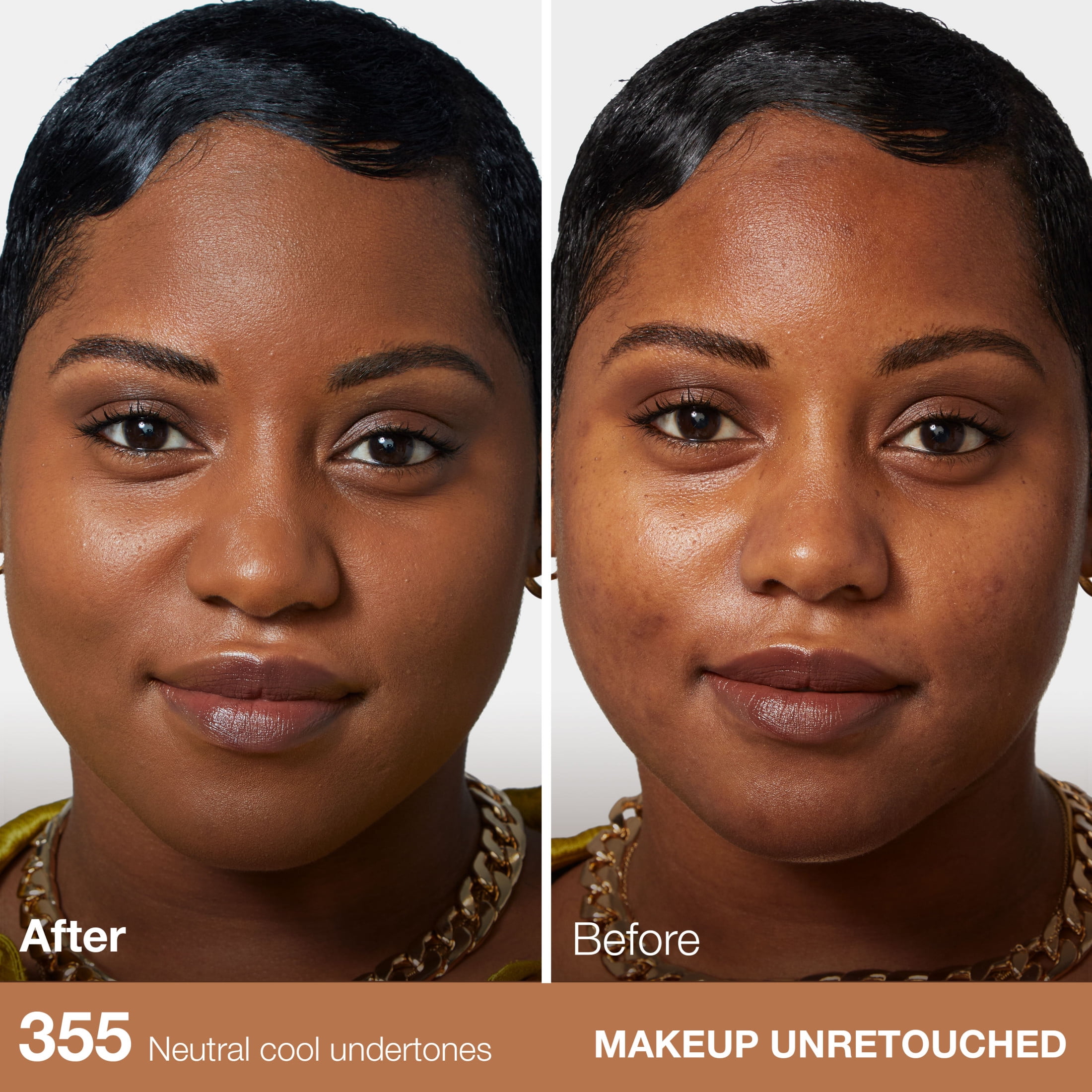 (4 pack) Maybelline Fit Me Matte + Poreless Liquid Foundation Makeup, Oil-Free, 355 Coconut, 1 fl oz