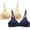 Beige+Blue, variant on Pitauce 2 Pack Bras for Women Soild Color Wire Free Underwear One-Piece Everyday Bra High Elasticity Small Cup Underwear Soft Push Up Bras