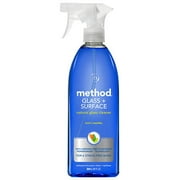 Method 00003 Glass + Surface Natural Cleaner Spray, Mint, 28 Oz, Each