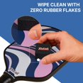 thumbnail image 4 of Pickleball Paddle Eraser, Premium Pickle Ball Racket Rubber Cleaner For Carbon Fiber & Fiberglass Surfaces | Remove Dirt, Sweat & Ball Residue Paddle Types - Black, 4 of 5