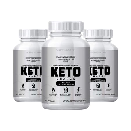 (3) Keto Charge - Keto Charge Advanced Weight Management Formula