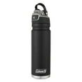 thumbnail image 3 of Coleman FreeFlow AUTOSEAL Stainless Steel Water Bottle, 24 oz (709 ml), Black, 3 of 5