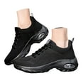thumbnail image 3 of Rotm Comfort Wear Shoes Womens Slip on Walking Shoes Comfort Sock Shoes Non Slip Mesh Casual Running Sneakers F,7.5, 3 of 7