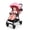 Upgraded -pink, variant on Lightweight Travel Baby Stroller, Fold Infant Pushchair & Pram for 0-3 Years Old,Compact,Folding,Unisex,Black