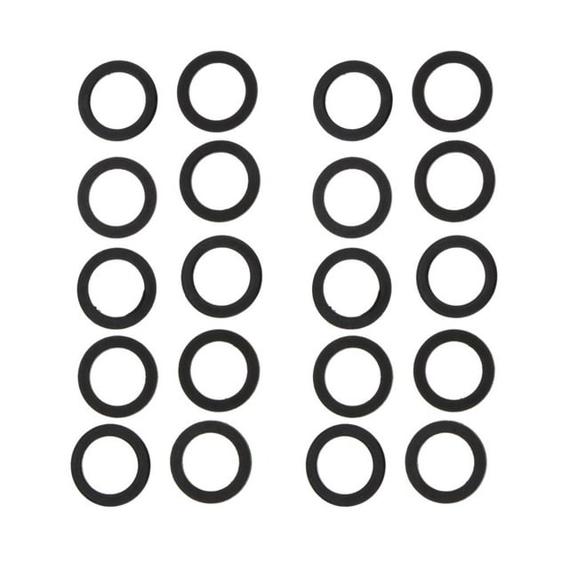 Paquete de 20 Anillos de Reemplazo Shamjiam Arandelas Del Eje Del Monopatín Lavadora de Velocidad