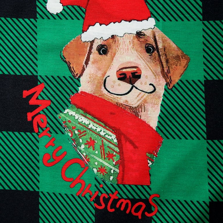 Mom and dog christmas pajamas hotsell