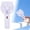 A, variant on YardChic 1Pc Portable Handheld Fan, Mini Cartoon Cat Ear Small Fan, USB Rechargeable Personal Hand Fan Blow Cold Air, Battery Operated Classroom Essentials, Outdoor & Travel & Office