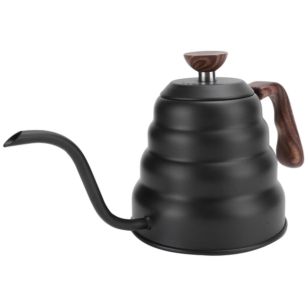 Hervidor de Café de Acero inoxidable Con cuello de Cisne Con Resistente Al Calor, Tapa de Tres orificios para Descarga de, Material de Alimentaria para extracción