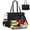 Black, variant on LOVEVOOK Lunch Bag, Tote Bag for Women with Insulated Lunch Compartment, Laptop Bag with Large Capacity & Cup Holder, Work Tote for Teacher, Nurse, Travel, College, Daily, 15.6 Inch