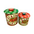 thumbnail image 4 of 2x Caja de Dulces de Navidad, Latas de de Navidad, Caja de Regalos de Navidad de Hierro, Decoración Navideña para Suministros de Fiesta de Estilo C Macarena Estuche de golosinas de caramelo, 4 of 8
