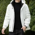 thumbnail image 4 of Chaqueta de plumón para hombre, forro de grafeno, 90 % plumón de pato blanco, otoño e invierno, para exteriores, montañismo, ropa de abrigo para parejas, 4 of 4