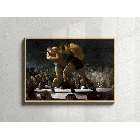 Guy Apartment Decor, Masculine Wall Art, Boxing Match, Boxing Gifts For Men, Home Gym Wall Art, Man Cave Decor, Mens Apartment Wall Art, Unframed Poster Size 8x12