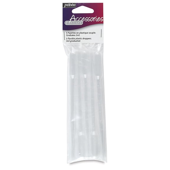 Pebeo Plastic Dropper Set - , Set of 5