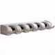 thumbnail image 1 of Mop and Broom Rack - Garage Storage System with 5 Slots, 6 Hooks - Gardening Tools for Homes, Kitche, 1 of 5