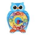 thumbnail image 2 of AURORA TRADE Wooden Clock Vibrant Color Clock Learning Educational Cartoon Animal Shape Digit Clock Puzzle Toy for Children, 2 of 8