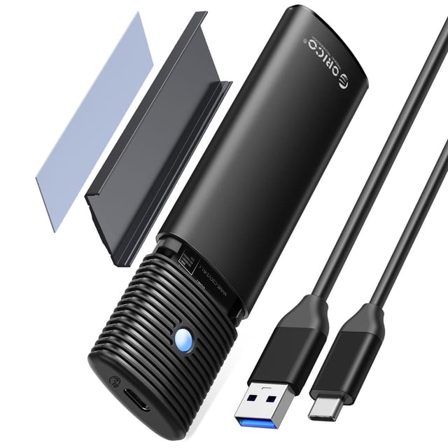 Carcasa SSD ORICO de aluminio M.2 NVMe USB-C de 10 Gbps y 4 TB