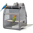 thumbnail image 5 of Lightweight Foldable Bird & Small Pet Travel Backpack - Breathable Roll-Up Design with Oxford Cloth Mat & Pearl Cotton Lining, Spacious Polyester Carrier for Mynah, Parrot, Pigeon, Xuanfeng & More,, 5 of 5