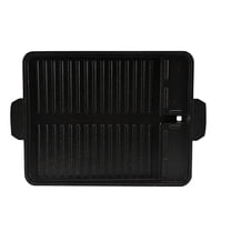 ACDANC Portable Korean BBQ Grill Pan Non-Stick Grill Plate Gas Stove Cooker Party Picnic Terrace Beach Barbecue Tray