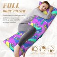thumbnail image 3 of KLL Ultra Soft Microfiber Body Pillow Cover/Pillowcases 20"x54" with Hidden Zipper Closure-Disco Roller Skates, 3 of 5