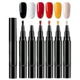 thumbnail image 2 of Kieccall 6 Small And Portable Nail Glue Pens, Suitable For Travel, Convenient And Fast Drying, With Six Colors, 5ml Each, 2 of 7