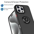 thumbnail image 6 of Case for iPhone 16 Pro Max,Slim Military Grade Car Holder Shockproof Anti-Drop Built-in Ring Holder Magnetic Kickstand Protection Phone Case for iPhone 16 Pro Max,6.9 inch 2024 (Matcha), 6 of 10