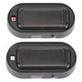 thumbnail image 1 of 2pcs Anti-theft Car Light Solar Powered Simulation Anti-theft Device Car Supply, 1 of 9