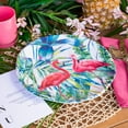 thumbnail image 4 of Monarque Melamine Dinner Plates 10.5 inch (Set of 4) (4, Flamingo), 4 of 4
