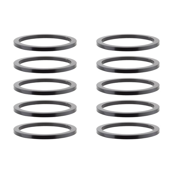Origin8 Alloy Headset Spacers 1-1/8in x 2mm Spacer Black