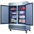 thumbnail image 4 of D55F 2-Door Commercial Freezer in Stainless Steel, 4 of 6