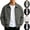 Black, variant on Mens Lightweight Jackets Casual Stylish Windbreakers for Men Light Track Jacket Laydown Collar Fall Golf Coats with Pockets
