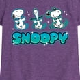 thumbnail image 3 of Peanuts - Snoopy - Toddler & Youth Girls Short Sleeve Graphic T-Shirt, 3 of 6