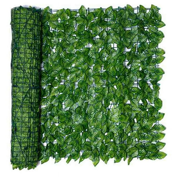 0.5X3 Meter Wall Plant Fence Leaves Artificial Faux Ivy Leaf Privacy Screen Decor Panels Hedge