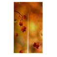 thumbnail image 1 of ABPHQTO Cortina de entrada de hoja de arce otoñal, cortinas japonesas Noren, cortina de puerta, cortina de entrada, tamaño 85x150 CM, 1 of 1