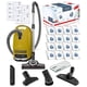 thumbnail image 1 of Aspiradora Miele Complete C3 Calima Canister HEPA + Paquete de turbocepillo STB 305-3 (paquete de 16 bolsas de filtro originales GN AirClean y filtro HEPA AH50 original)., 1 of 5