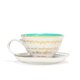 thumbnail image 2 of Taza de té y platillo Silver Buffalo The Office Finer Things Club, 2 of 7