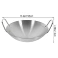 thumbnail image 2 of HINTRMENT Round Bottom Pan for Brown Cooking Woks Easy Cleaning 1Pack, 2 of 8