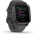 thumbnail image 2 of Garmin Venu Sq, Shadow Gray/slate + Accessories(Deluxe Bundle), 2 of 6
