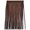 Brown, variant on Belagio 6" Wide x 25 Yards Faux Suede Fringe Trim, 1 Bolt, Black