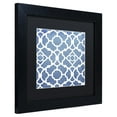 thumbnail image 3 of Trademark Fine Art "Moroccan Blues III" Canvas Art by Color Bakery Black Matte, Black Frame, 3 of 4