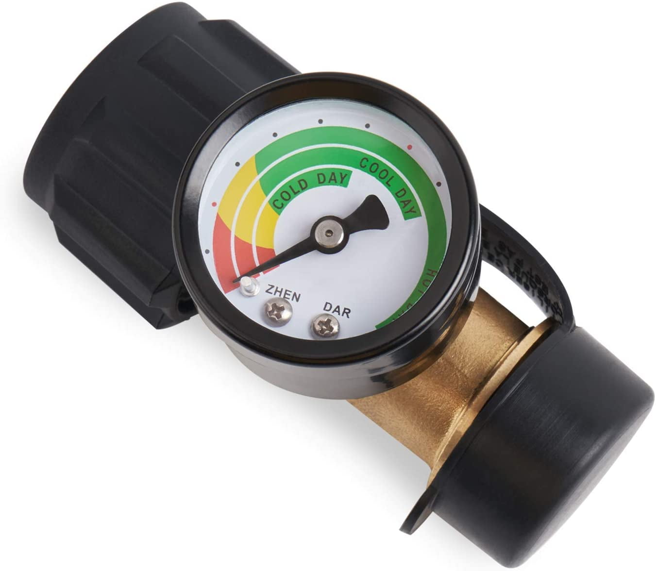 Buy GASPRO 2 Pack Propane Tank Gauge Level Indicator, Leak Detector for 540lb Propane Tank, Gas