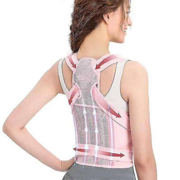 Back Brace Posture Corrector For Women: Shoulder Straightener Adjustable Back Upper And Lower Back Pain Relief