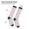 thumbnail image 4 of Pofeuu Cute Dinosaur Print Compression Socks for Women & Men Circulation - Best Support for Nurses,Running,Athletic,Sports, 4 of 7