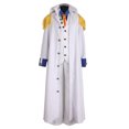 thumbnail image 4 of Disfraz de Cosplay de Kuzan Aokiji de Anime para Halloween, uniforme, camisa, abrigo, pantalones para hombre, traje, traje de fiesta de carnaval, 4 of 5