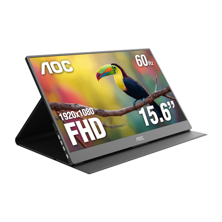 AOC 16T20 - 15.6" FHD (1920x1080), IPS, Portable Monitor, USB-C