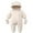 Z01 Beige, variant on Baby Boy Clothes,Bear Ear Set Winter Coat Warm Hooded Jumpsuit Boys Girls Outdoor Snowsuit,Baby Girl Clothes,6-9 Months,Z03 White