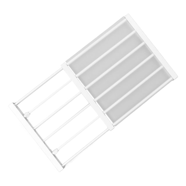 Expandable Closet Shelf,Tension Rod Shelf Adjustable Tension Rod Shelf Cabinet Rod Rack Cutting-Edge Features