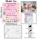 thumbnail image 3 of LHSHID Happy 16th Birthday Throw Blanket for Girls 16 Years Old Flannel Fleece Blanket Sixteenth Birthday Gift Ideas Decoration for Teen Daughter Niece Granddaughter 50x60in, 3 of 6