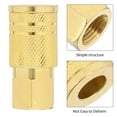 thumbnail image 3 of CRILSTYLEO 4Ud Dorado Conector Para Manguera Y Compresor De Aire, 3 of 7