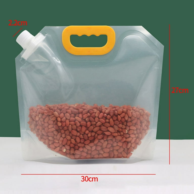 Large Resealable Plastic Food Bags